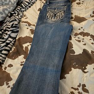 Miss Me Blue Flare Jeans